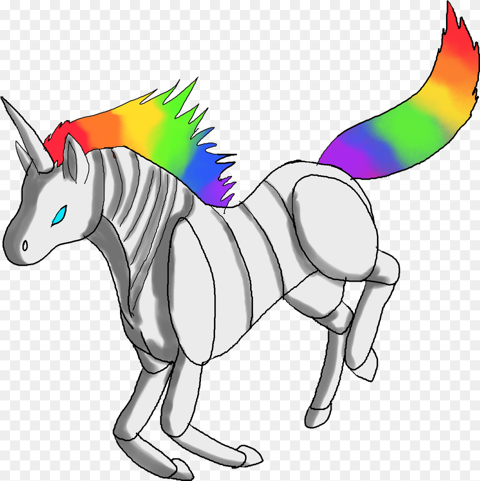 Unicorn Hd Cartoon, Art, Person, Animal, Mammal Free Transparent Png