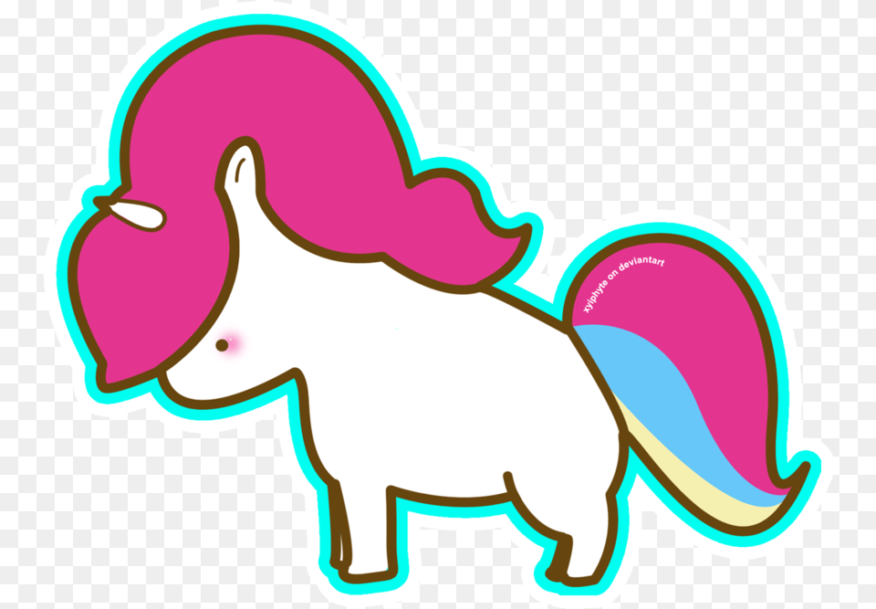 Unicorn Hd Icon Cute, Animal, Mammal, Pig, Hog Png