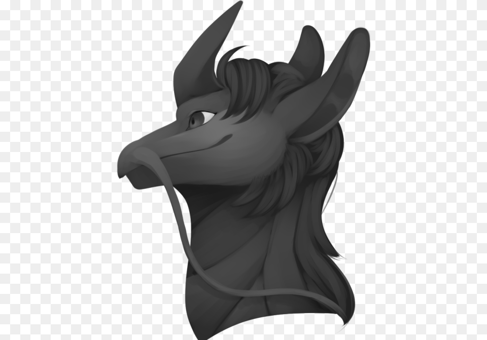 Unicorn Head Clipart Black And White, Person Free Transparent Png