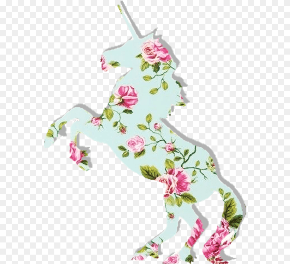 Unicorn Horn Desktop Wallpaper Ear Blauw Roze Bloemen Behang, Baby, Person, People, Art Free Transparent Png
