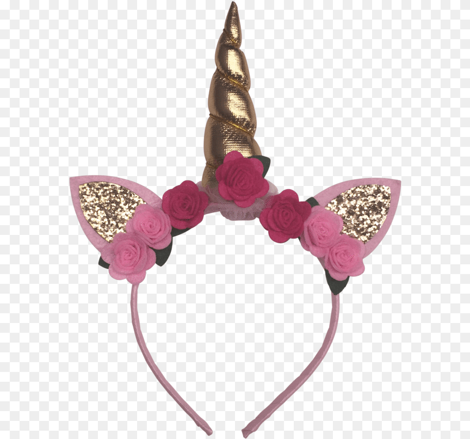 Unicorn Horn Headband Unicorn Headband, Clothing, Hat, Flower, Plant Free Png Download
