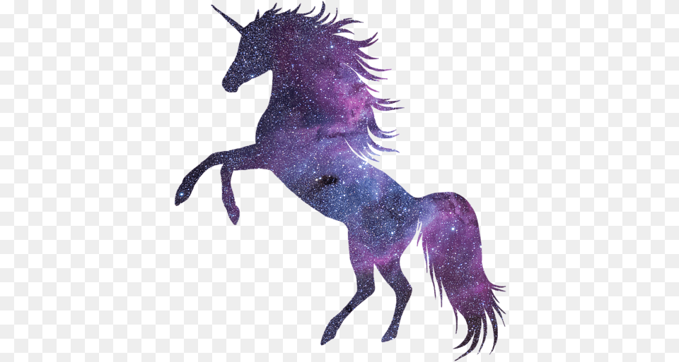 Unicorn In Space Transparent Background Greeting Card Transparent Background Unicorn Transparent, Person, Animal Free Png