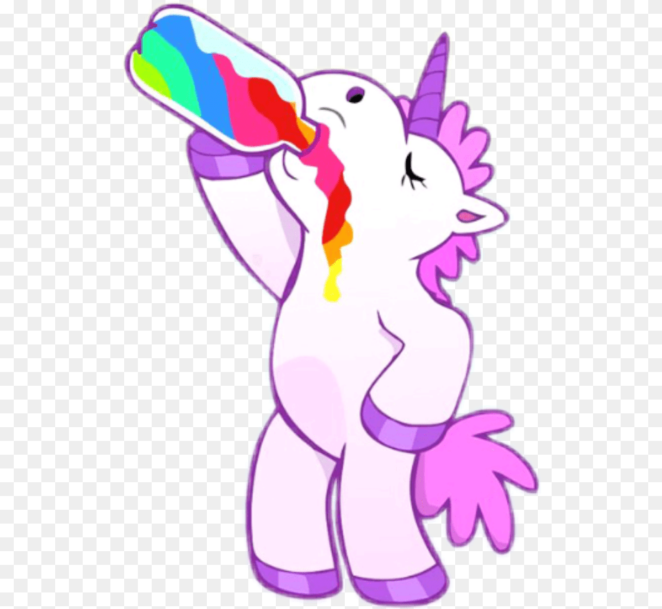 Unicorn Kawaii Rainbow Unicornio Arcoiris Unicornio Kawaii, Purple, Baby, Person, Cartoon Free Transparent Png