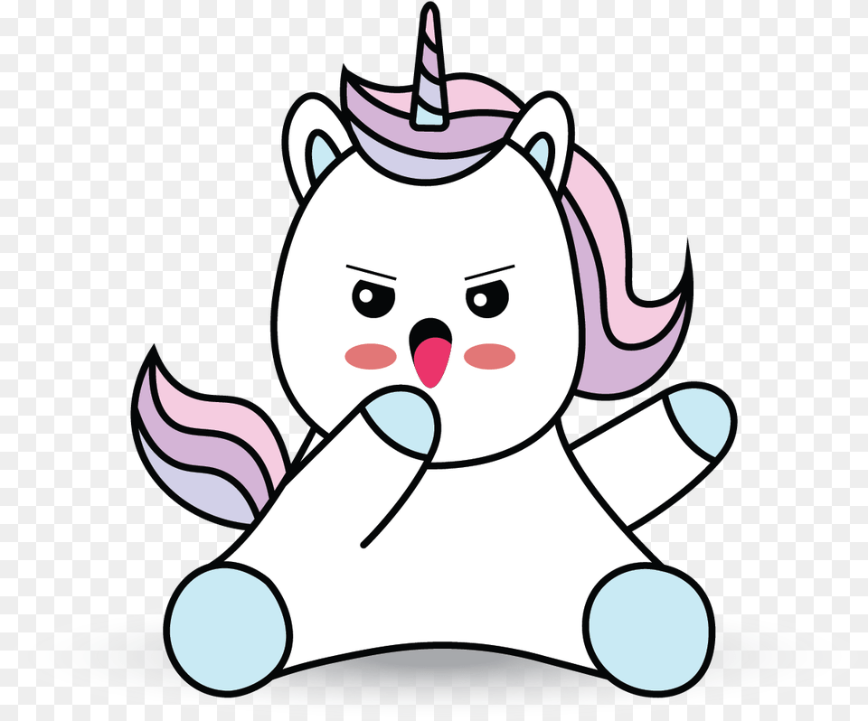 Unicorn Kawaii Vector Illustrationss Fictional Character, Face, Head, Person Free Transparent Png