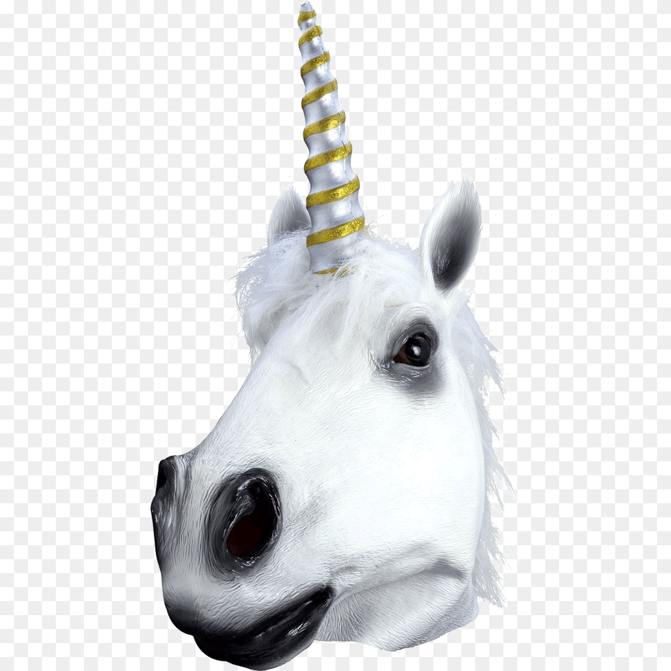 Unicorn Mask, Clothing, Hat, Animal, Horse Png Image