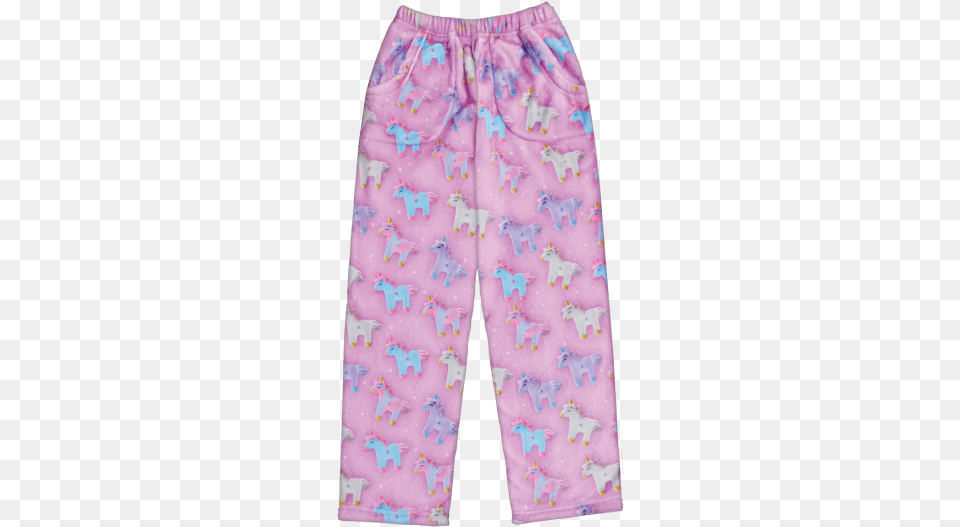Unicorn Pajama Pants, Clothing, Pajamas, Crib, Furniture Png