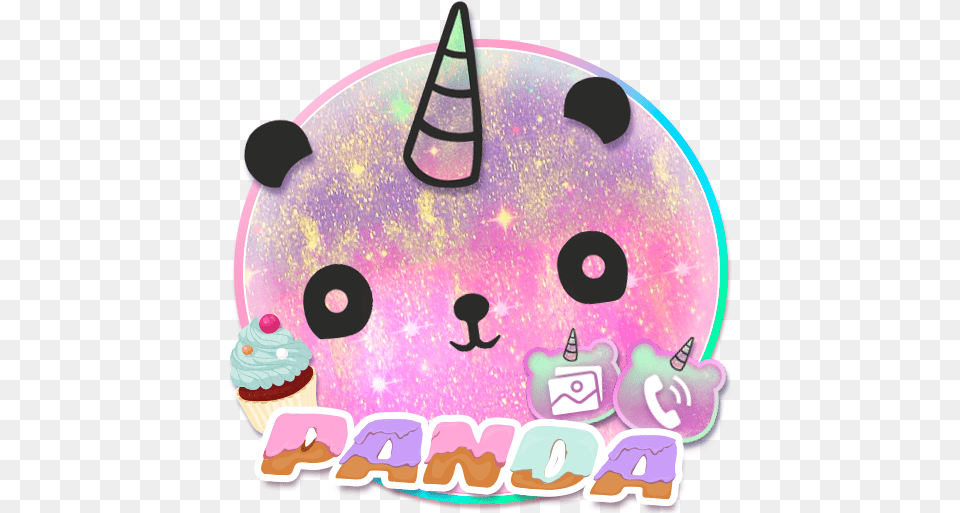 Unicorn Panda Galaxy Themes Hd Wallpapers Girly, Clothing, Hat, Person, People Png Image