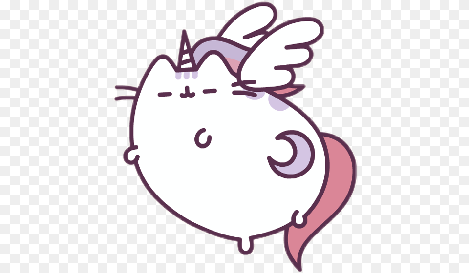 Unicorn Pusheen, Piggy Bank Free Png Download