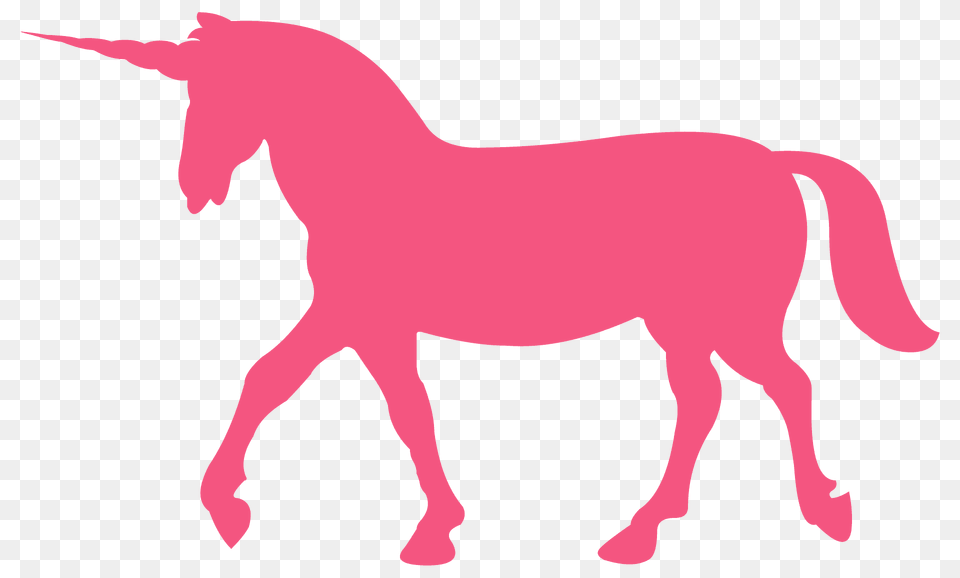 Unicorn Silhouette, Animal, Colt Horse, Horse, Mammal Png