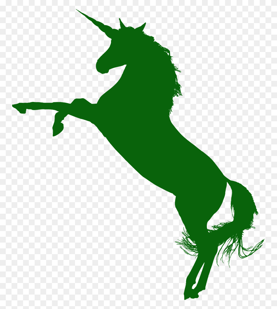 Unicorn Silhouette, Animal, Mammal, Horse Png