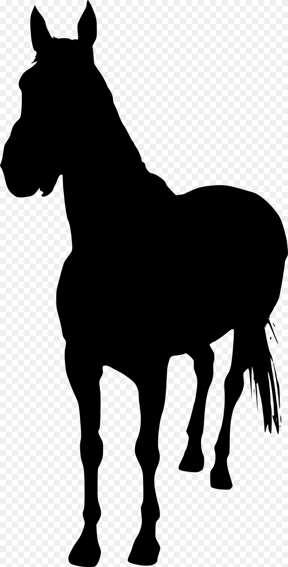 Unicorn Silhouette Clip Art, Animal, Horse, Mammal Free Png Download