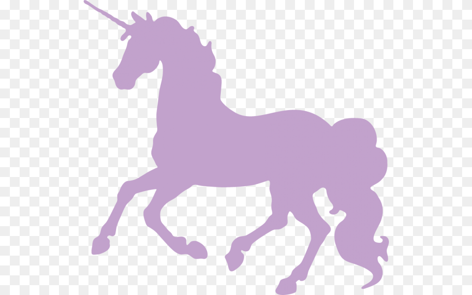 Unicorn Silhouette Head Unicorn, Animal, Mammal, Horse, Colt Horse Png Image