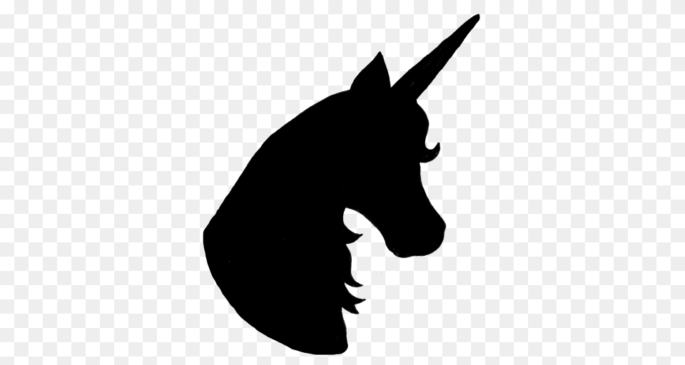 Unicorn Silhouette Unicorn Silhouette Head, Clothing, Hat, Cap Png