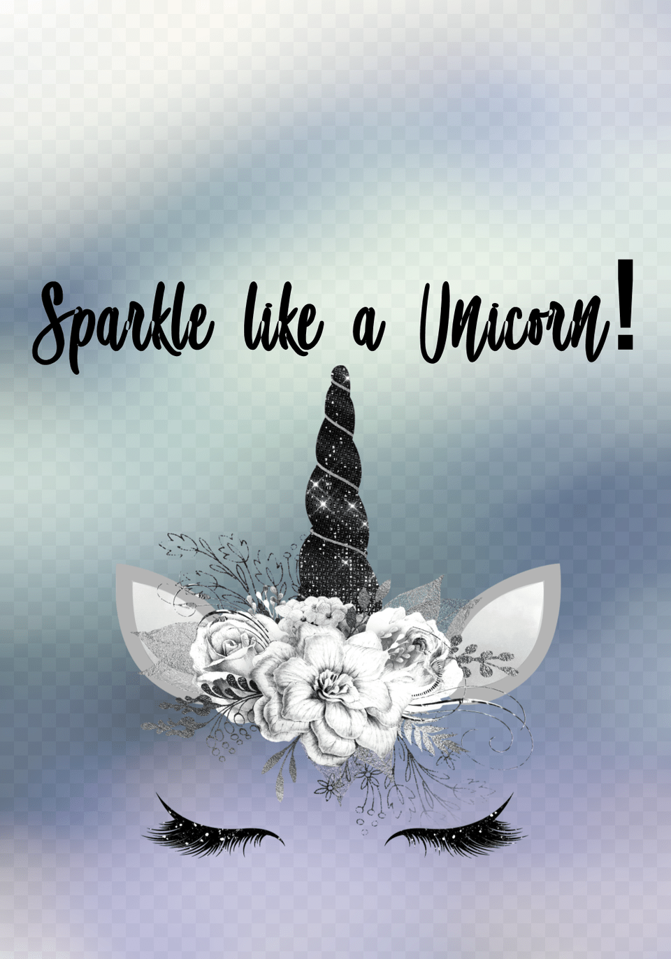 Unicorn Sparkle Lollipop Favor Tags Sucker Dumdum Christmas Tree, Advertisement, Clothing, Hat, Art Free Png Download