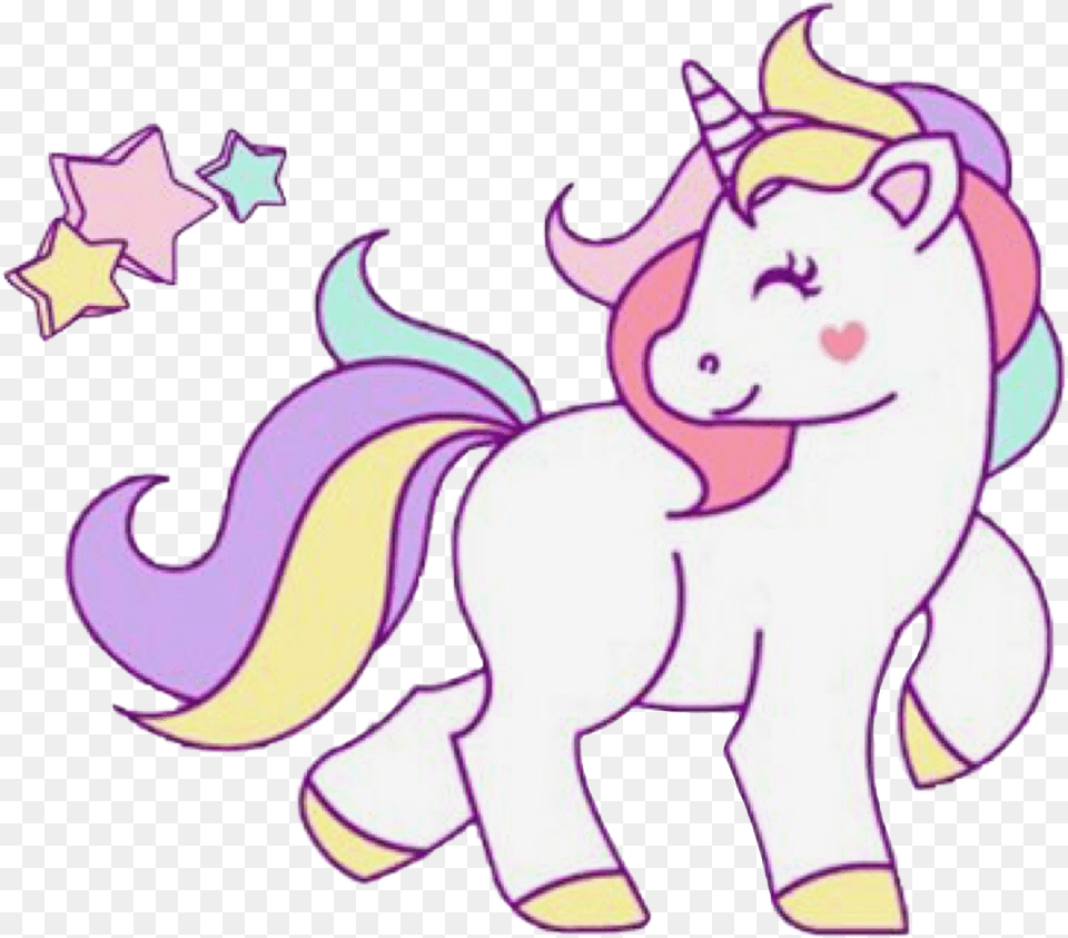 Unicorn Star Cute Kawaii Adorable Love Heartfreetoedit, Purple, Baby, Person Png