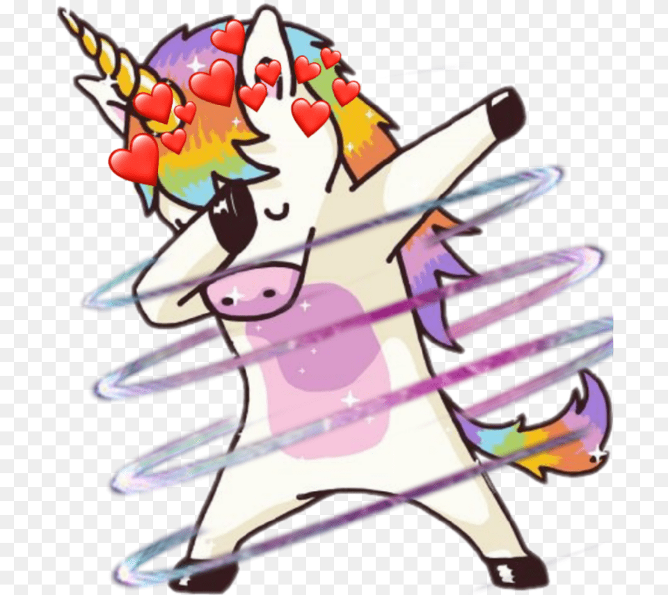 Unicorn Sticker Unicorn Playing Soccer, Hula, Toy, Person, Book Free Png Download