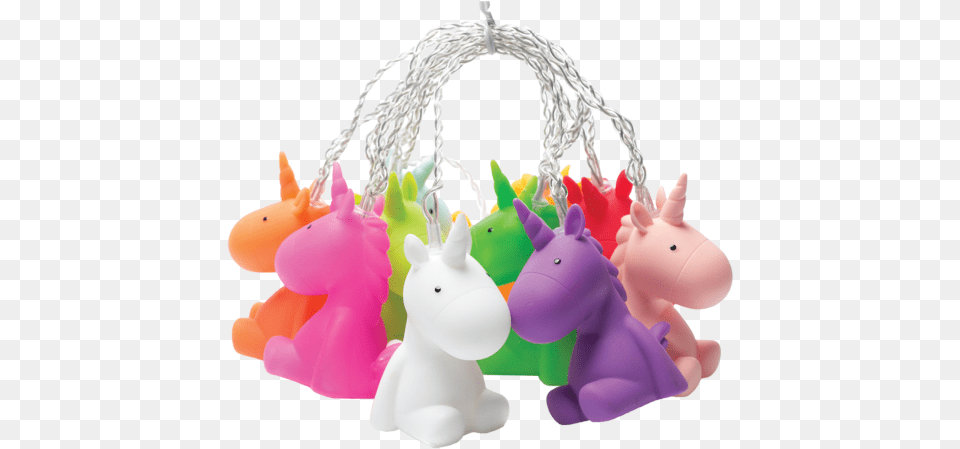 Unicorn String Lights Unicorn String Lights, Plush, Toy, Accessories, Bag Free Transparent Png