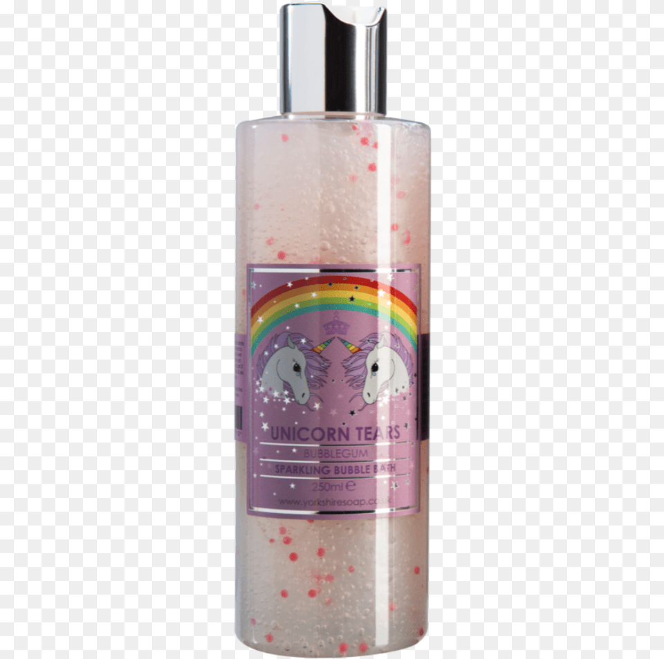Unicorn Tearstitle Unicorn Tears Shower Gel With Glitter, Bottle, Lotion, Cosmetics, Perfume Png Image