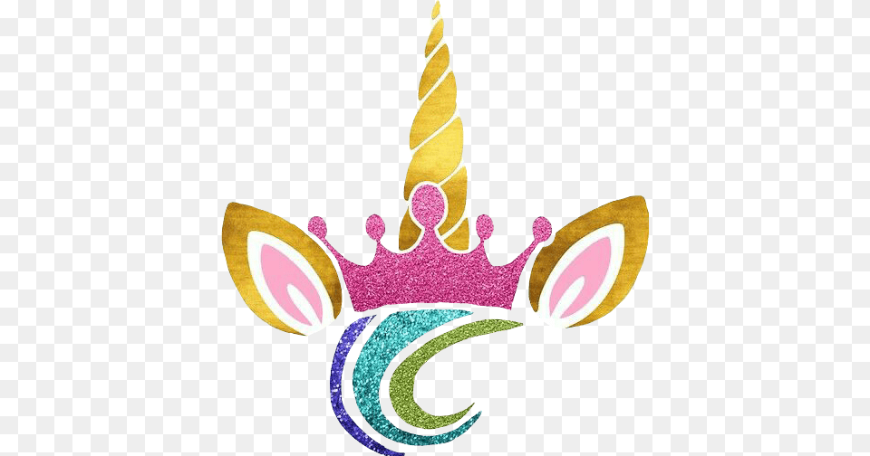 Unicorn Unicornio Corona Unicorncrownglitter Sparkly, Clothing, Hat, Baby, Person Free Png