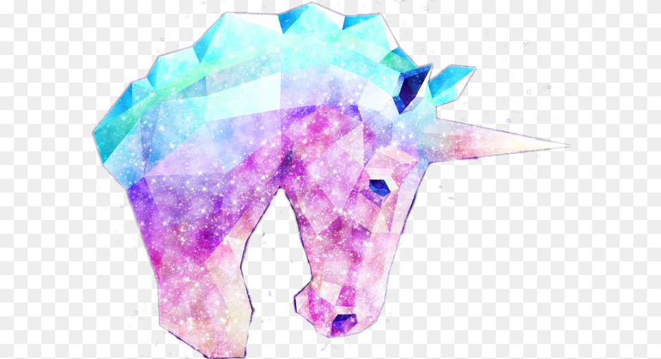 Unicorn Unicornio Dibujo Tumblr Kawaii Dibujos Kawaii De Unicornio, Crystal, Mineral, Purple, Quartz Free Transparent Png