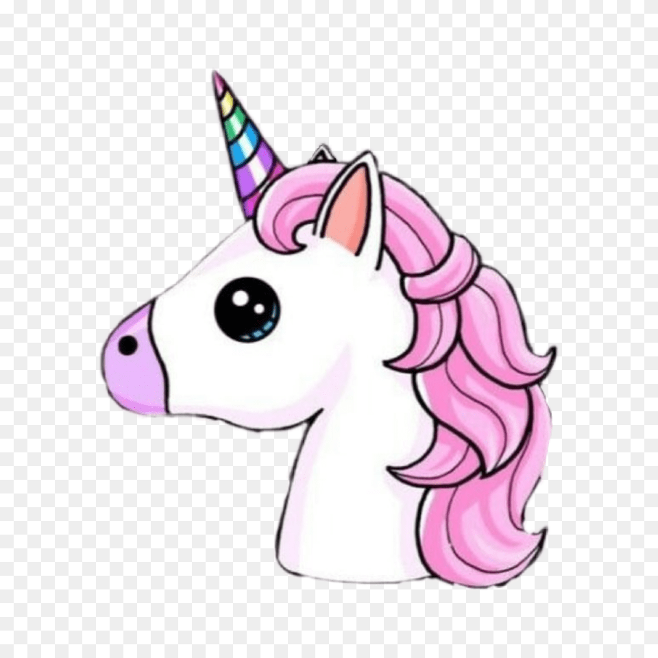 Unicorn Unicorns Pink Cute Stickers Emoji Emoticon, Hat, Clothing, Art, Person Png
