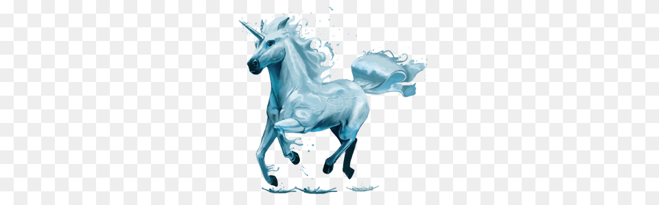 Unicorn Water, Animal, Horse, Mammal Free Transparent Png