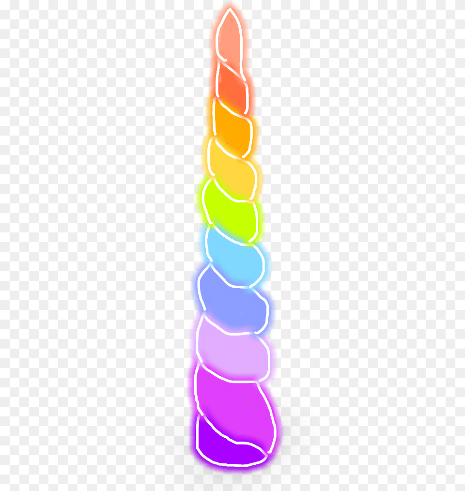 Unicornhorn Unicorn Horn Rainbow Xolor Hed Had, Light, Food, Sweets Png