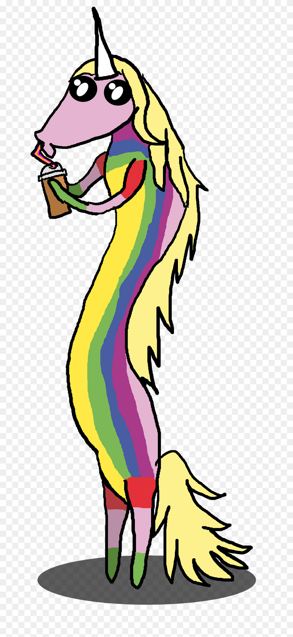 Unicorns And Rainbows, Person, Art, Cartoon Free Transparent Png
