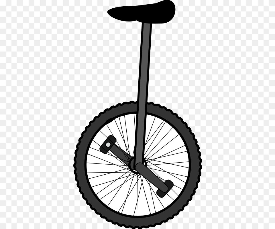 Unicycle, Machine, Wheel, Spoke, Bicycle Png Image