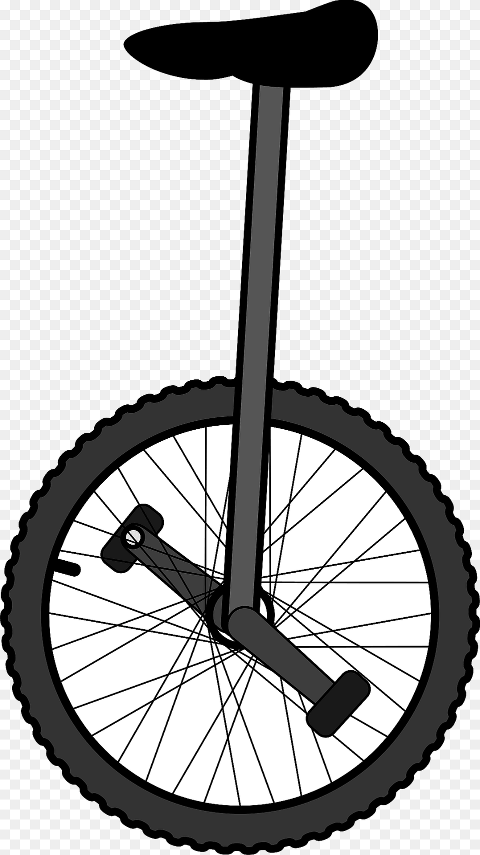 Unicycle Clipart, Machine, Wheel, Bicycle, Transportation Free Png Download