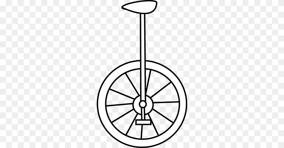 Unicycle Clipart Black And White Vsco App Icon, Machine, Spoke, Wheel, Chandelier Free Transparent Png