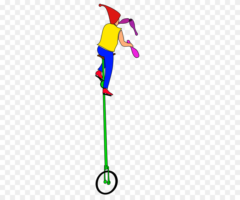 Unicycle Cliparts, Person, Stilts Free Transparent Png