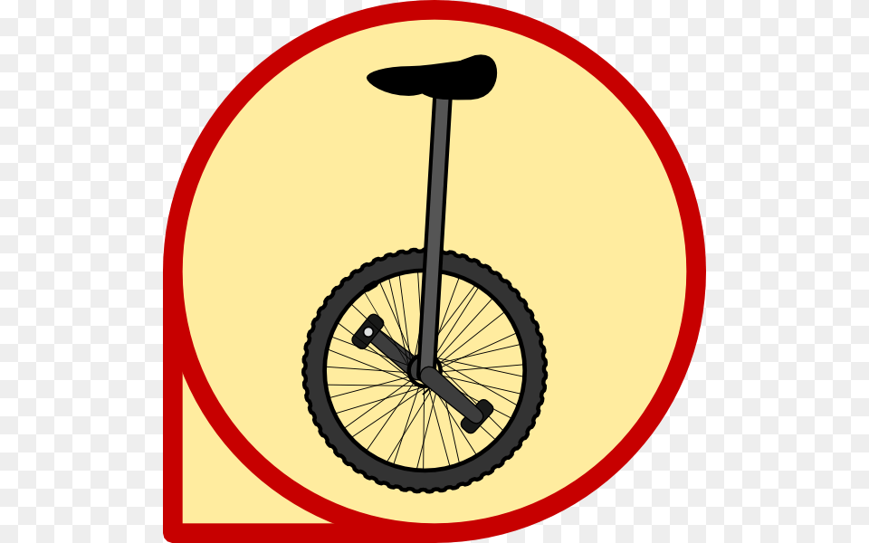 Unicycle Icon Svg Clip Arts Ivar39s Acres Of Clams, Machine, Wheel, Transportation, Vehicle Png