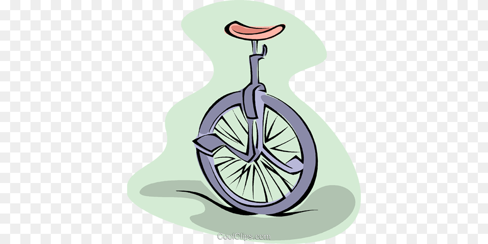 Unicycle Royalty Vector Clip Art Illustration Unicycle Clip Art, Transportation, Vehicle, Bicycle, Bmx Png