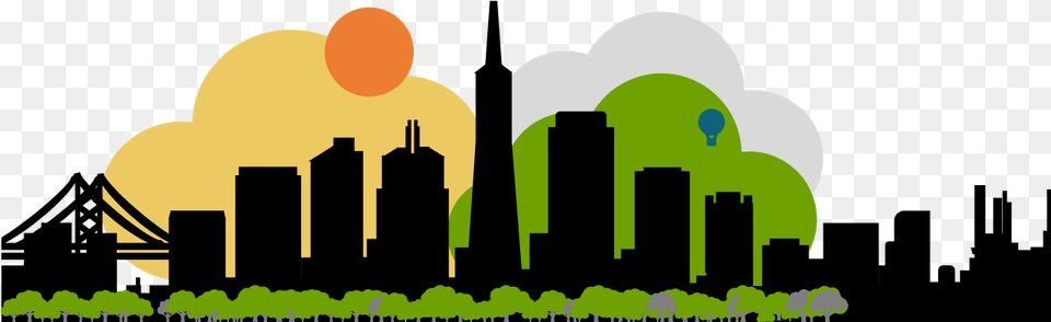 Unified Transparency Appstm With The Power Of The Cloud Illustration, Green, Art, Graphics, City Free Transparent Png