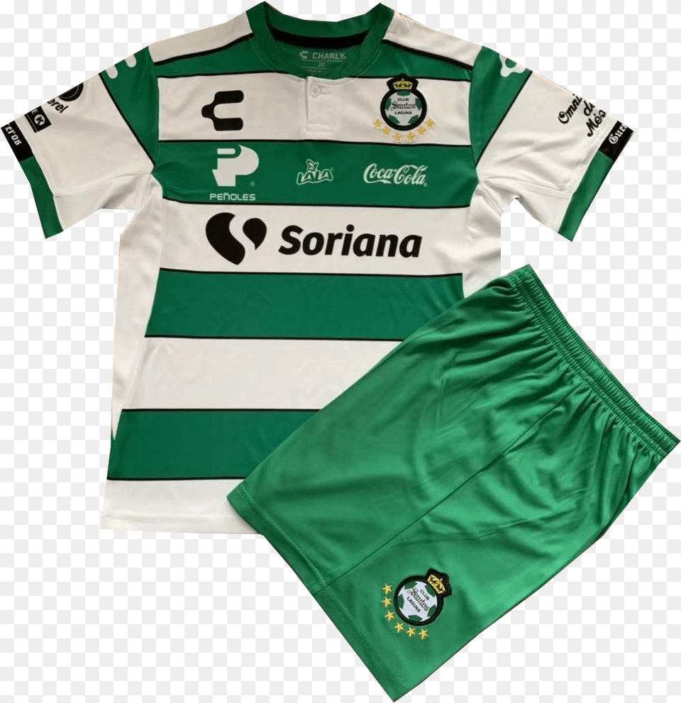 Uniform 2019 Santos Laguna Logo, Clothing, Shirt, Jersey Png Image