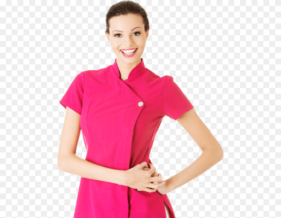 Uniform Nail Technician, Blouse, Clothing, Sleeve, Adult Free Png Download