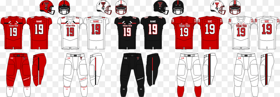 Uniform Texas Tech Football, Clothing, People, Person, Shirt Free Transparent Png