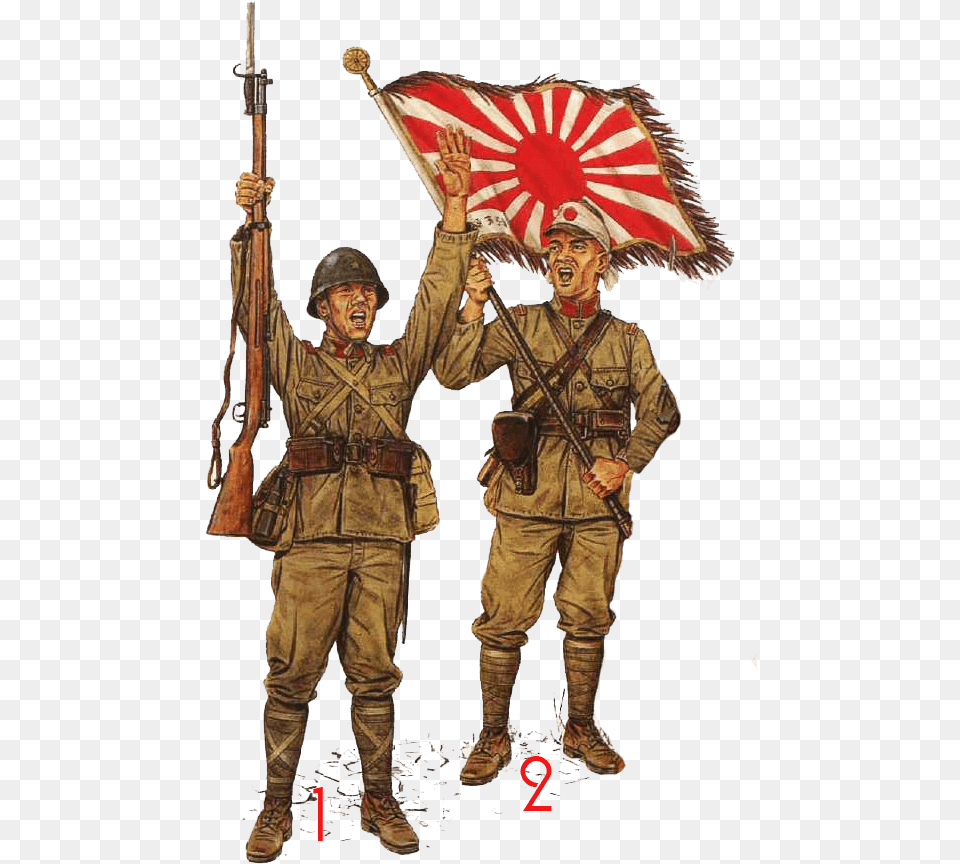 Uniforma Yaponskoj Pehoti 1931 1945 Godov Imperial Japanese Army, Adult, Person, Man, Male Png Image