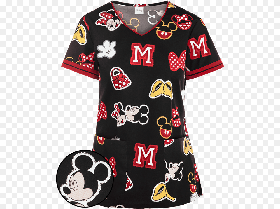 Uniforme Clinico Minnie, Clothing, Shirt, T-shirt, Jersey Free Png