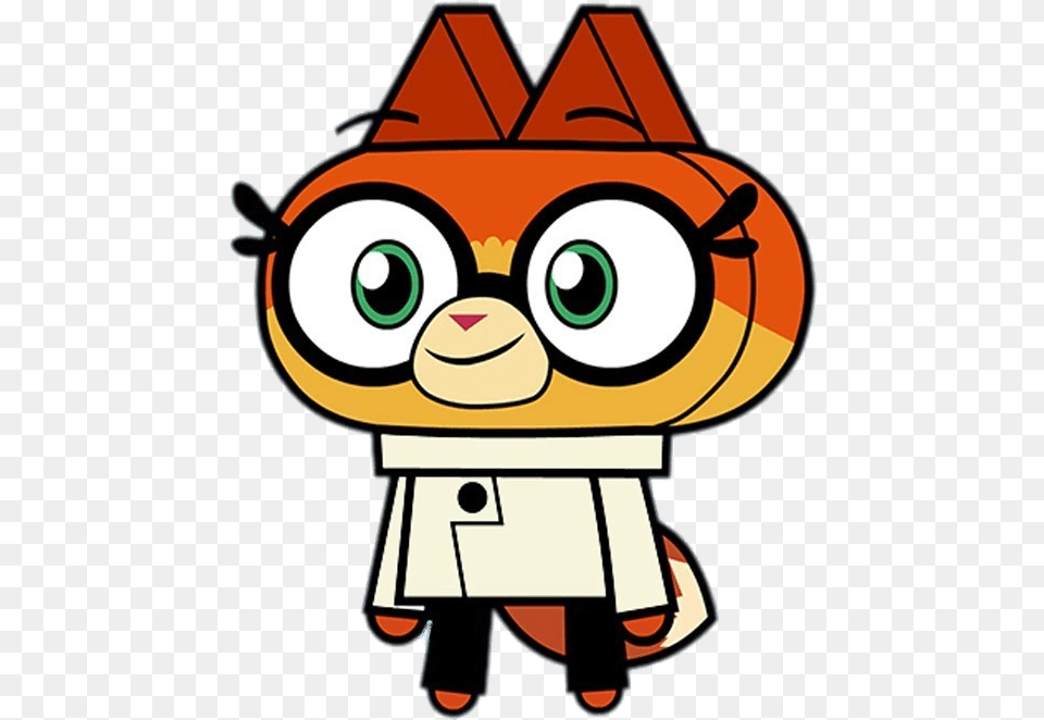 Unikitty Character Dr Unikitty Show Dr Fox Free Png Download