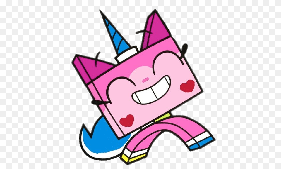 Unikitty Happy, Purple, Art Free Png