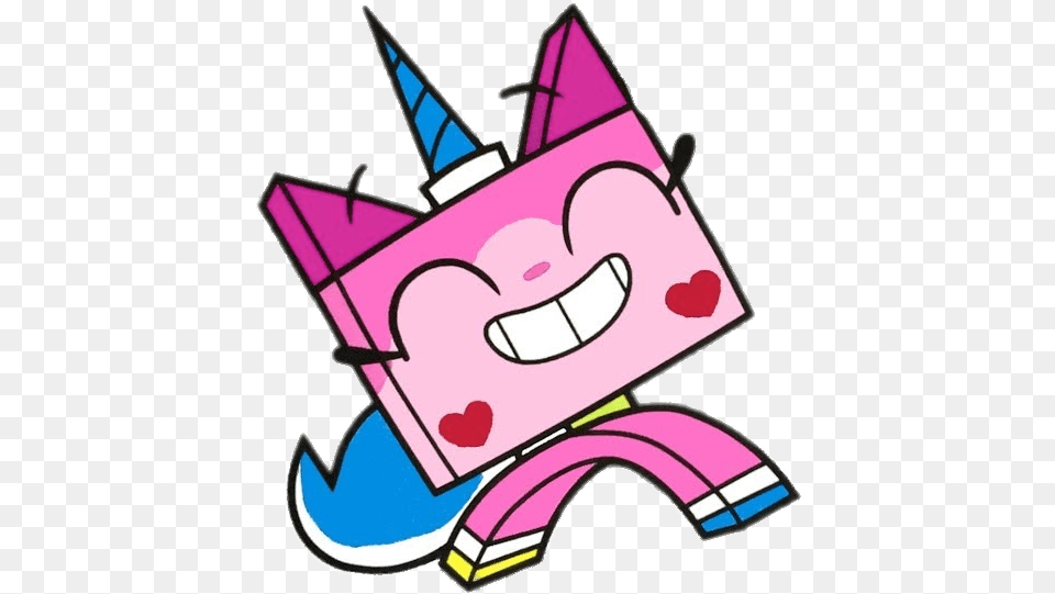 Unikitty Happy Transparent Stickpng Unikitty, Clothing, Hat, Bag Free Png Download