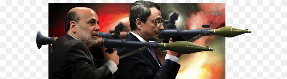 Unintended Consequences Of Draghi39s Big Bazooka What European Central Bank, Adult, Male, Man, Person Free Png