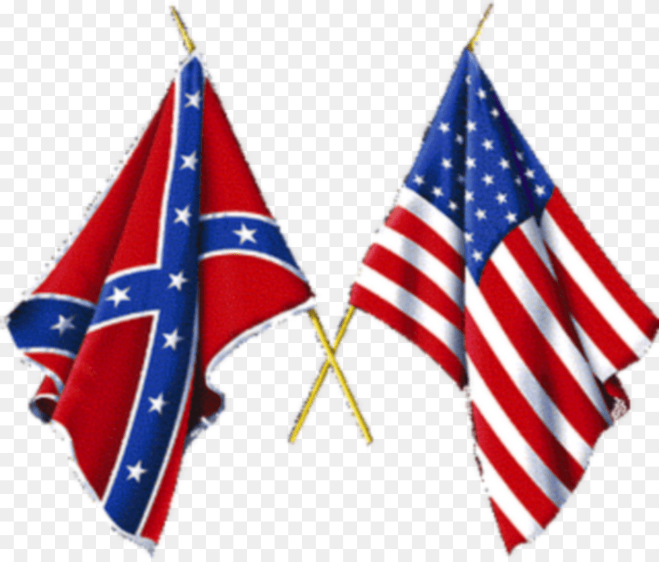 Union Confederate Flag Stuff Stuffing, American Flag Free Png Download