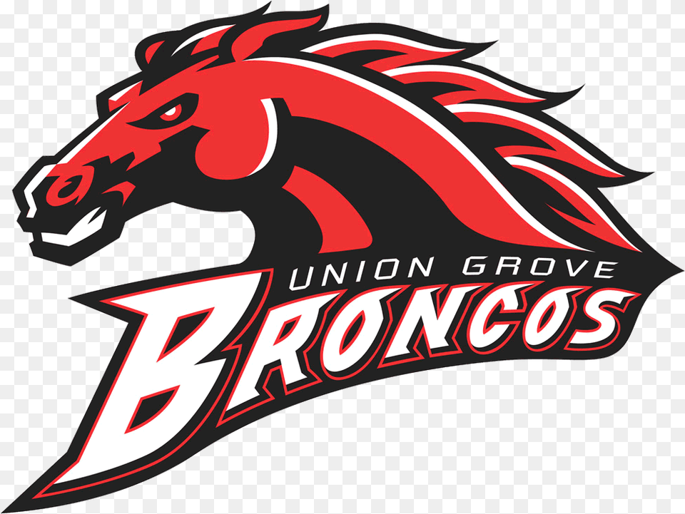 Union Grove Broncos Clipart Logo Union Grove High School, Dynamite, Weapon, Car, Sports Car Png