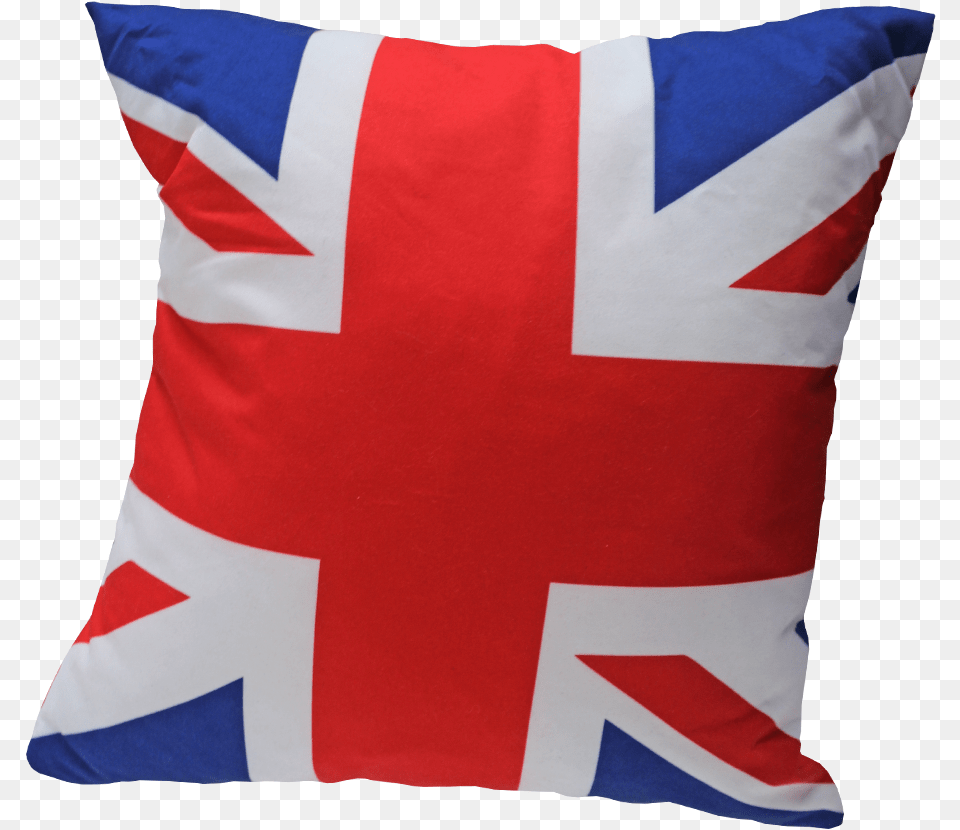 Union Jack Pillow, Cushion, Flag, Home Decor Png Image