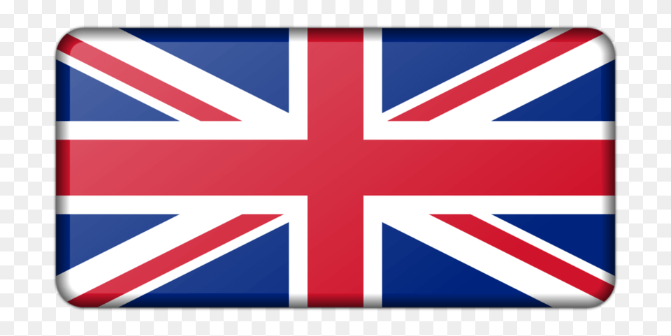 Union Jack United Kingdom Flag Of Great Britain Bevelled, United Kingdom Flag Free Png Download