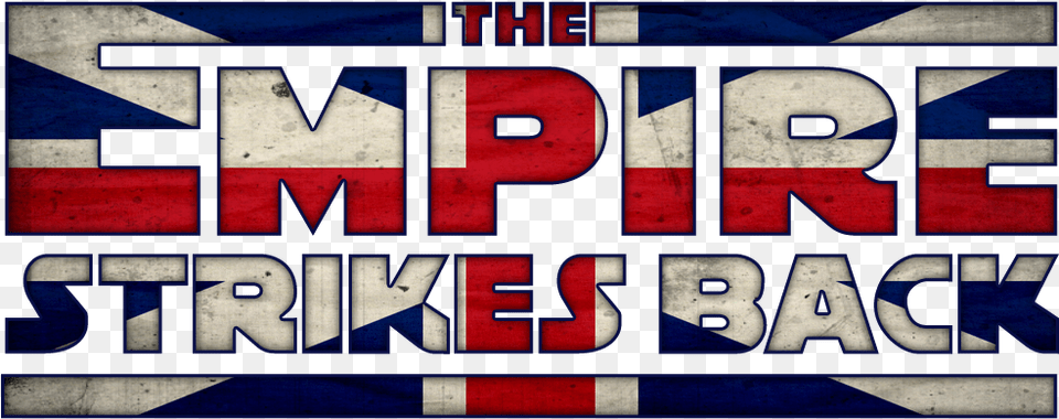 Unionjack Empire Star Wars Episode V The Empire Strikes Back, Logo, Banner, Text, Scoreboard Free Transparent Png