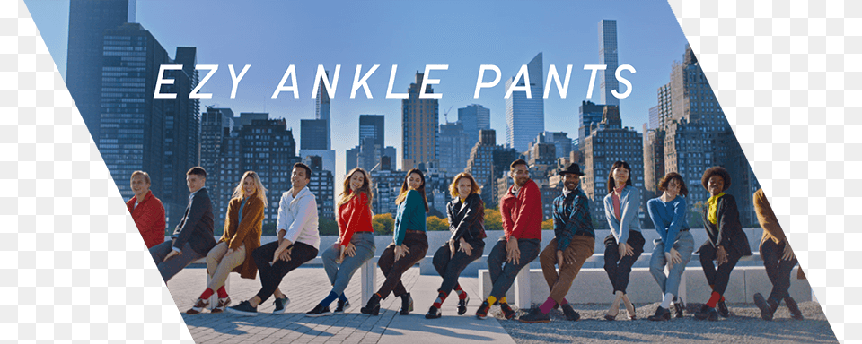 Uniqlo Ezy Ankle Pants Show Some Ankle Show Some Style Ezy Ankle Pants, People, City, Walking, Person Free Png Download
